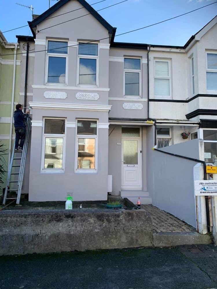 Completed roof replacement project in South Molton
