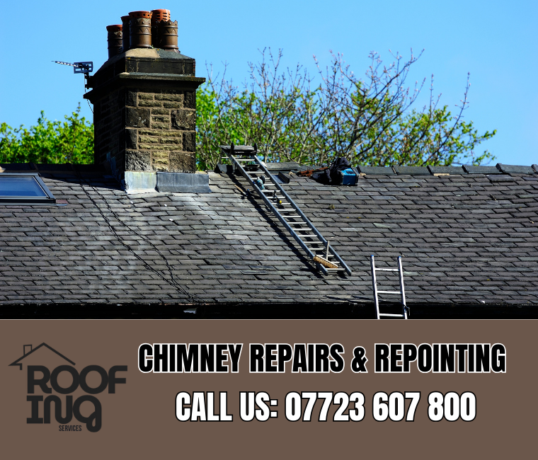 Chimney repair and repointing services in South Molton