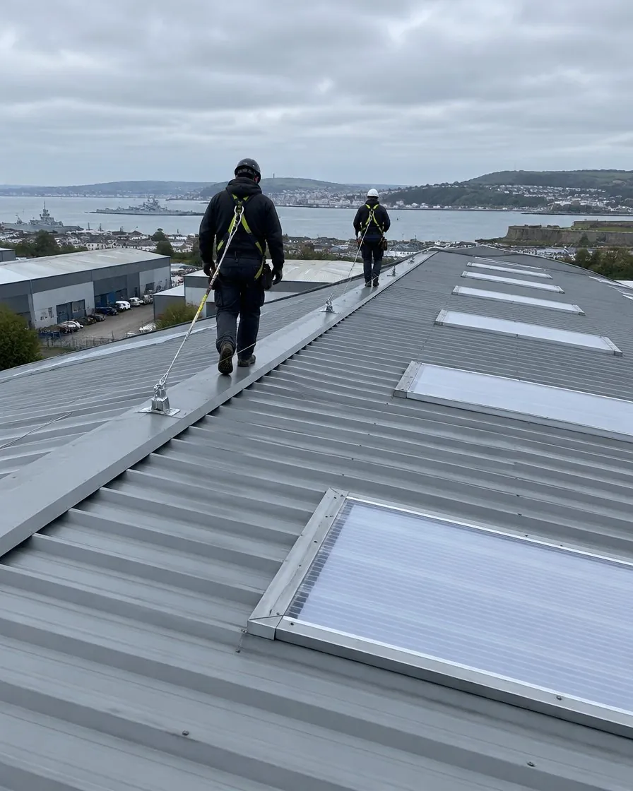 Commercial roofing in South Molton