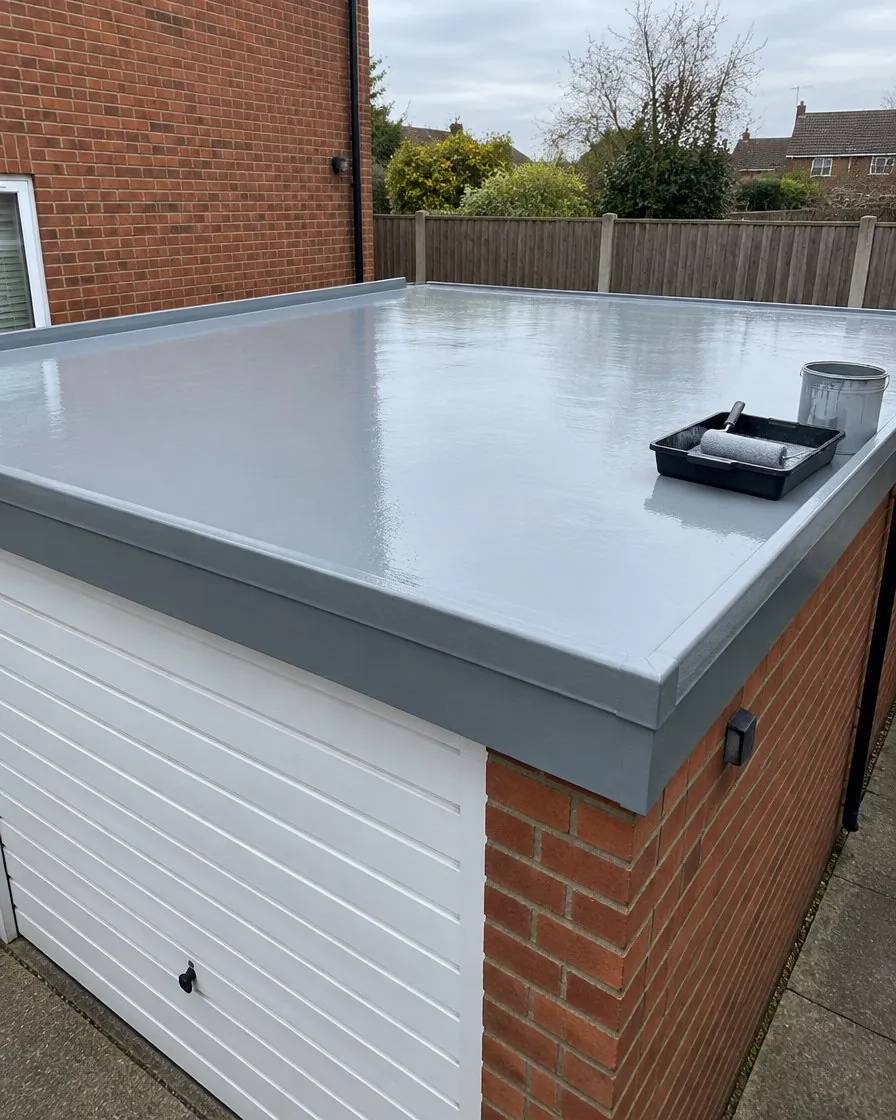 GRP fibreglass roofing in South Molton