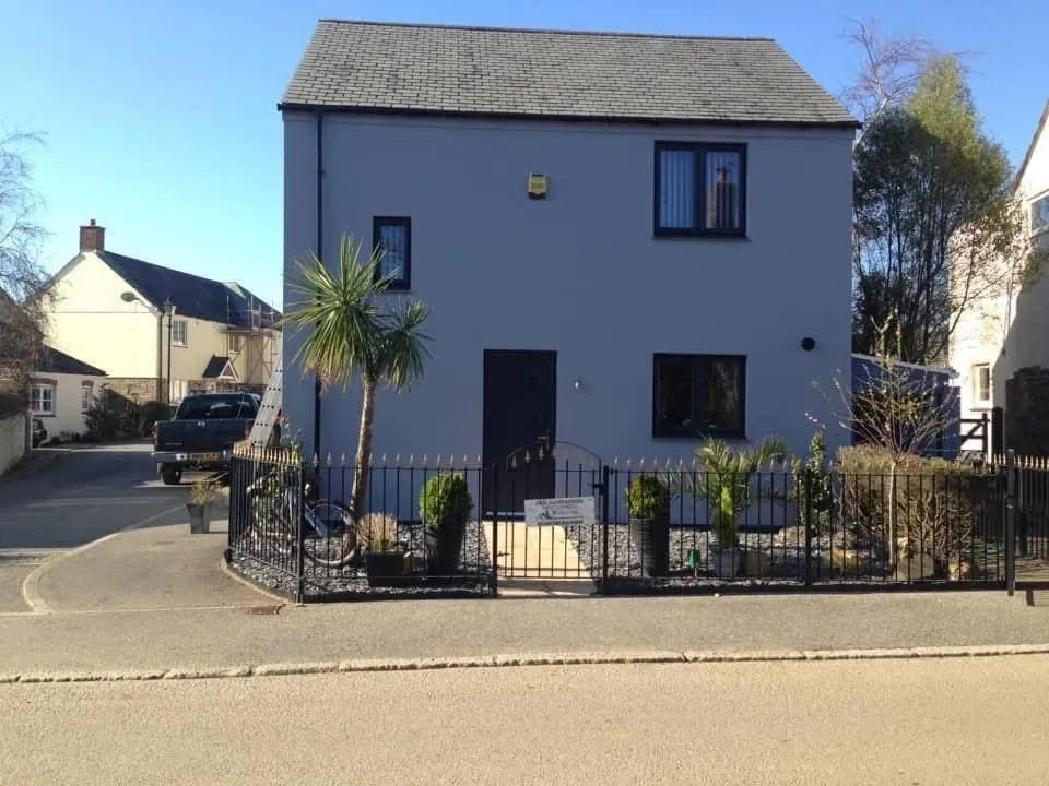 Finished exterior painting and roofline work in South Molton